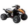 Czarny akumulatorowy quad z dużymi kołami
