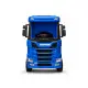 Mėlynas elektrinis sunkvežimis Scania 500R HL698 Puspriekabės