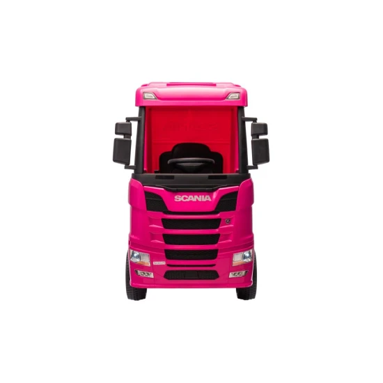 Scania 500R HL698 rožinis akumuliatorinis vilkikas