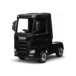 Juodas akumuliatorinis automobilis Scania 500R HL698 4x4