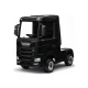 Juodas akumuliatorinis automobilis Scania 500R HL698 4x4 Elektrinės mašinėlės vaikams