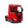Электрогрузовик для детей Scania 500R HL698, красный