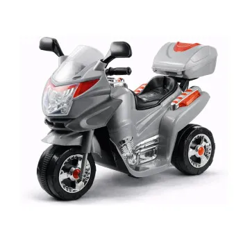 Электромотоцикл для детей HC8051, серебристый