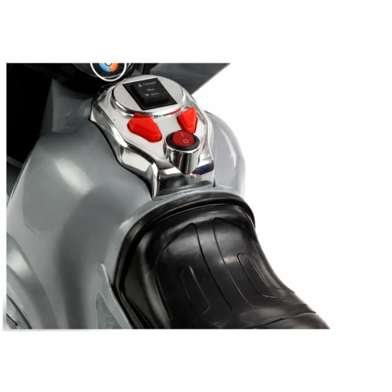 Akumuliatorinis  sidabrinis motociklas HC8051 Elektrinės mašinėlės vaikams