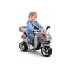 Akumuliatorinis  sidabrinis motociklas HC8051 Elektrinės mašinėlės vaikams