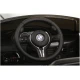 Juodas BMW X6 elektrinis automobilis