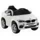 Baltas BMW X6 elektrinis automobilis