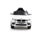 Baltas BMW X6 elektrinis automobilis Elektrinės mašinėlės vaikams