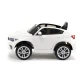 Baltas BMW X6 elektrinis automobilis Elektrinės mašinėlės vaikams