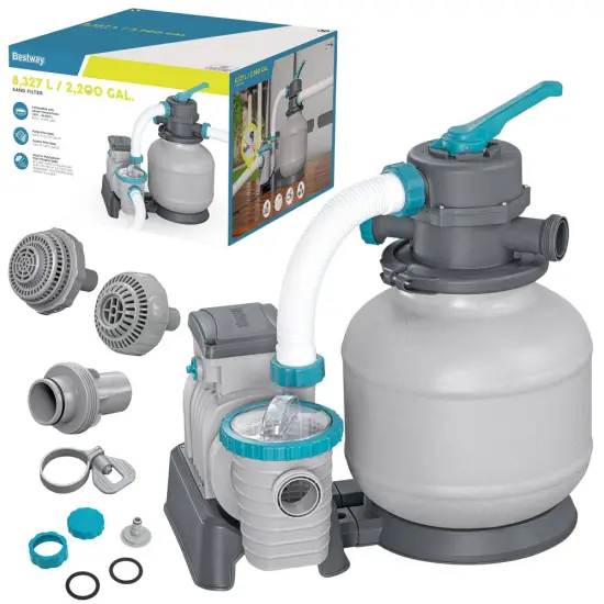Smėlio filtro siurblys  baseinui 8327 l/h Bestway 58499