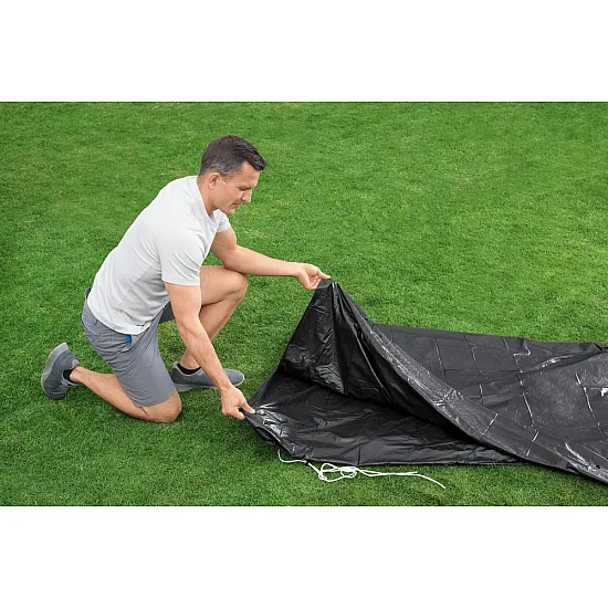 Baseino su rėmu dangtis 427 cm Bestway 58224