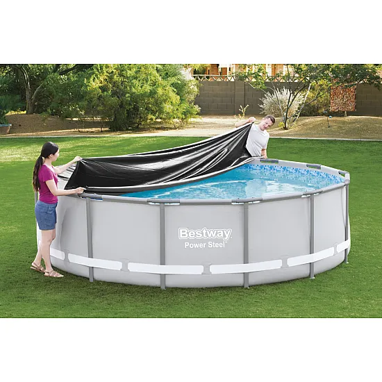 Baseino su rėmu dangtis 427 cm Bestway 58224