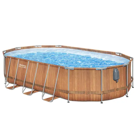 Rėminis sodo baseinas 610 x 366 x 122 cm Bestway 56719