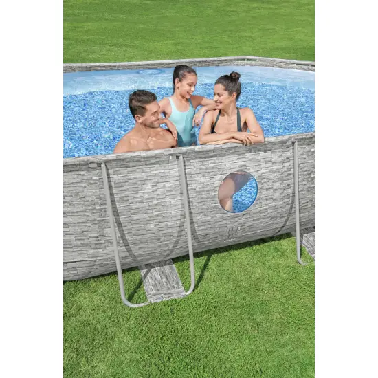 Baseinas su rėmu 427 x 250 x 100 cm Bestway 56946