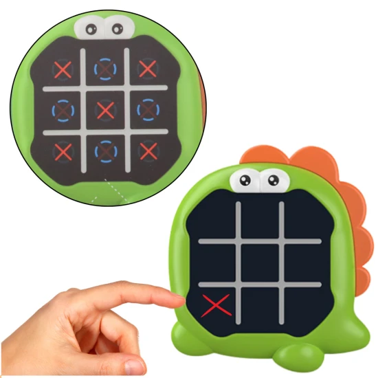 Elektroninis žalias žaidimas 3in1 Tic Tac Toe Stalo ir sporto žaidimai