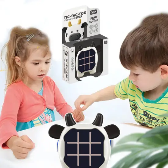 Elektroninis žaidimas 3in1 Tic Tac Toe Cow Stalo ir sporto žaidimai