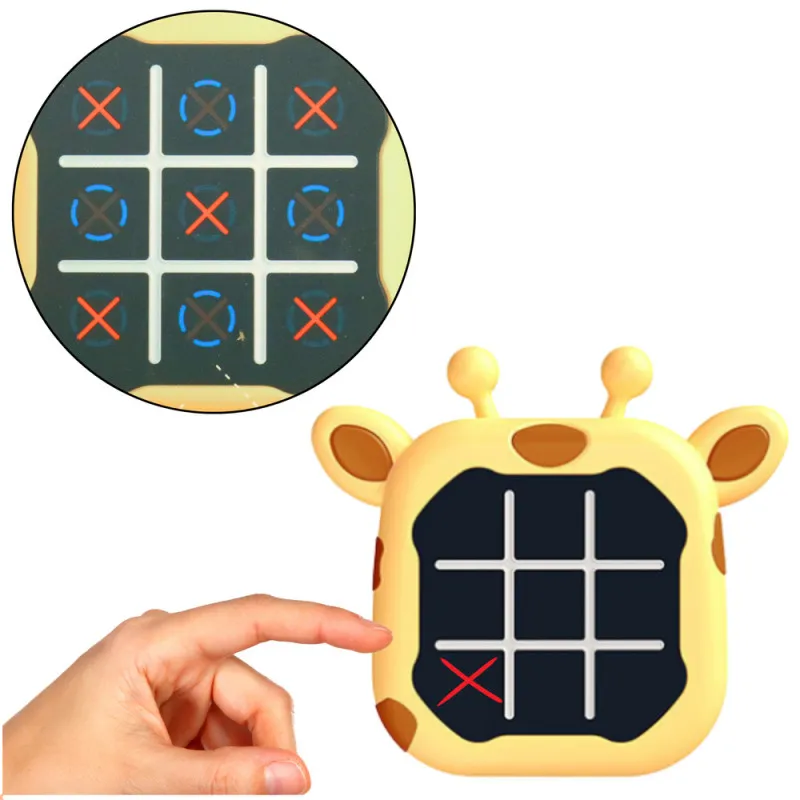Elektroninis atminties žaidimas 3in1 Tic Tac Toe Giraffe Stalo ir sporto žaidimai