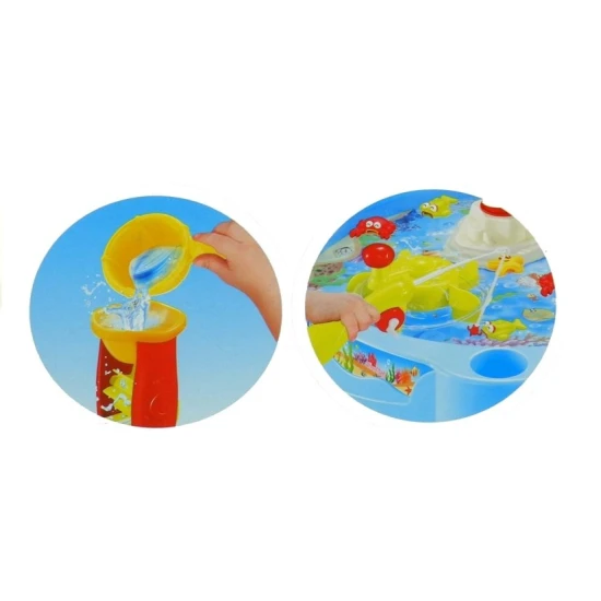 Spalvingas žvejybos stalas su meškerėmis vaikams Stalo ir sporto žaidimai