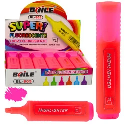 Ryškiai rožinis žymeklis užrašams