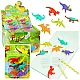 Set of 6 School Dinosaurs Erasers Paperitavarat