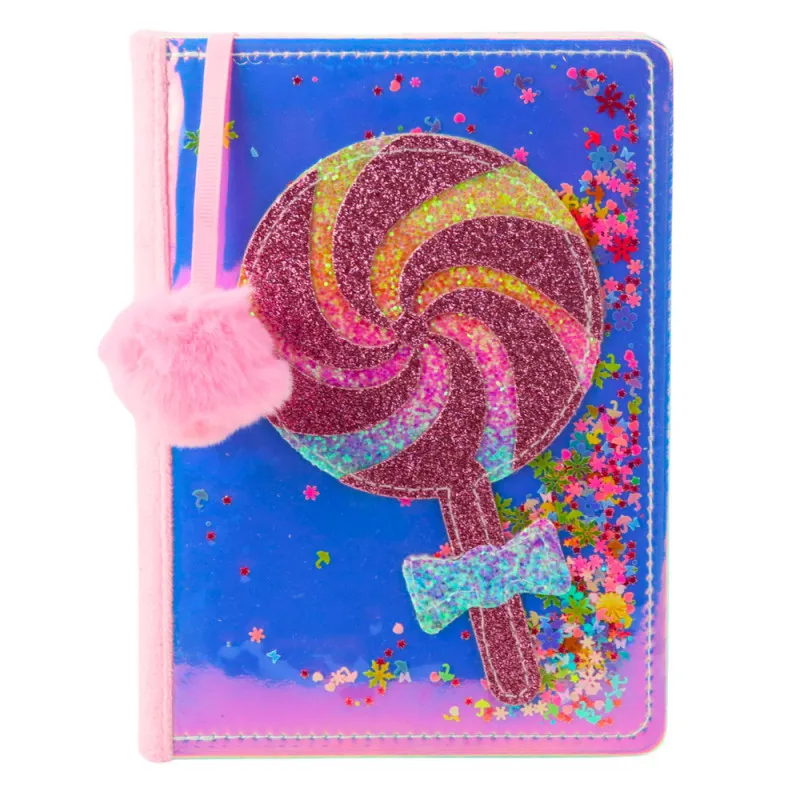 Holografinė užrašų knygutė Lollipop Confetti A5 formato, 80 lapų Užrašų knygelės