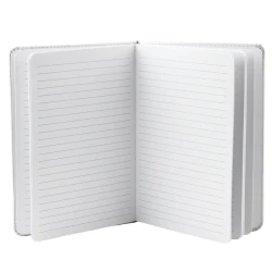 A5 formato užrašų knygutė Monstera lapų motyvu 80 lapų