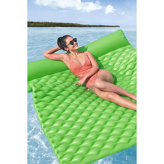 Kolmekohaline täispuhutav ujumismadrats 213 x 170 x 21 cm Bestway 44106