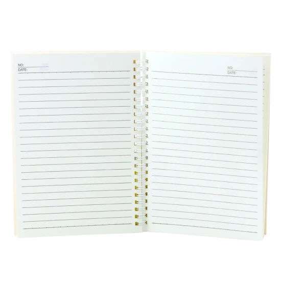 Baltas sąsiuvinis su linijomis, su kačiuko ir vienaragio motyvais, A5 formato, 60 lapų Užrašų knygelės