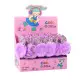 Violetinis gelinis rašiklis su dangteliu ir mėlynu rašalu, 17 cm, 0,5 mm Pieštukai ir rašikliai