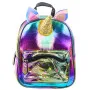 Children's backpack with a moving unicorn horn and 