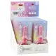 School Scissors With Cover Decorative Pink Bunny 14cm Kanceliarinės prekės