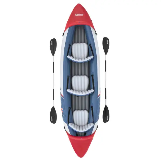 Pripučiama trivietė baidarė 381 x 100 cm Bestway 65132