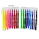 Watercolor Markers in Organizer Colored Set of 18 Pcs Kanceliarinės prekės