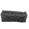 Juodas penalas su vienu skyriumi Golden Hearts 20 x 8 cm Penalai