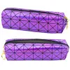 Purple pencil case with one compartment 20 x 6,5 cm Pennants