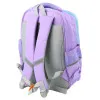Purple school backpack with appliqués 16 l Backpacks