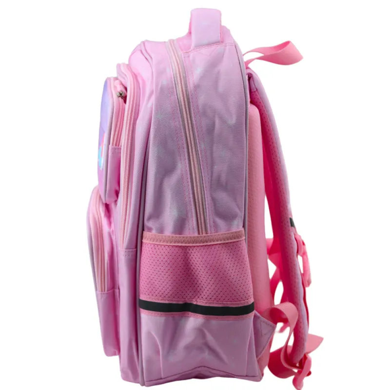 Rožinė mokyklinė kuprinė su vienaragiu 20 l Kuprinės