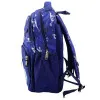 Dark blue school backpack with dinosaur appliqués 20 l Backpacks