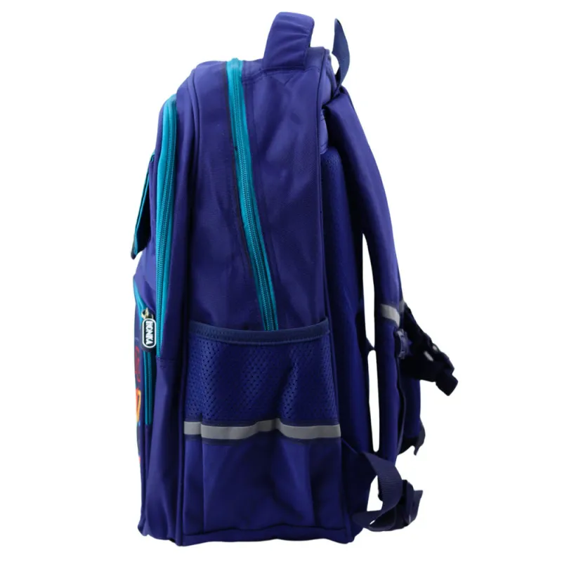Blue School Backpack Dinosaur 41x30x16 cm Backpacks