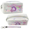 Mokyklinis baltas penalas Unicorn Confetti 20 cm Kanceliarinės prekės