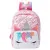 "Unicorn" Children's Quilted School Backpack, Yellow, 32 cm