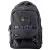 Black backpack with 6 pockets 23 l, 46 cm