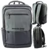 Juoda/pilka kuprinė su USB  16L 41cm Kuprinės