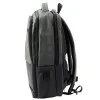 Juoda/pilka kuprinė su USB  16L 41cm Kuprinės