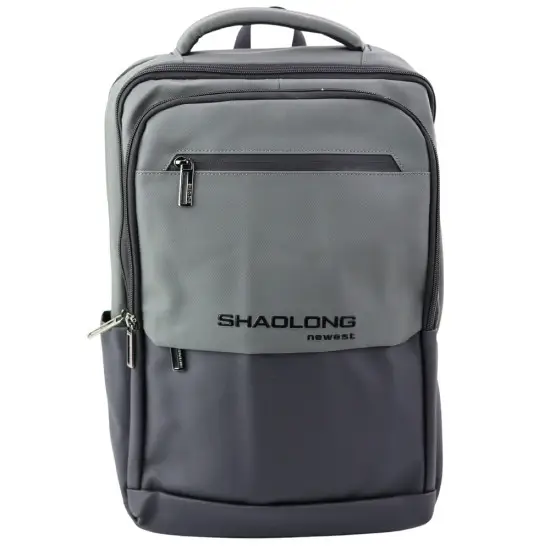 Juoda/pilka kuprinė su USB  16L 41cm Kuprinės