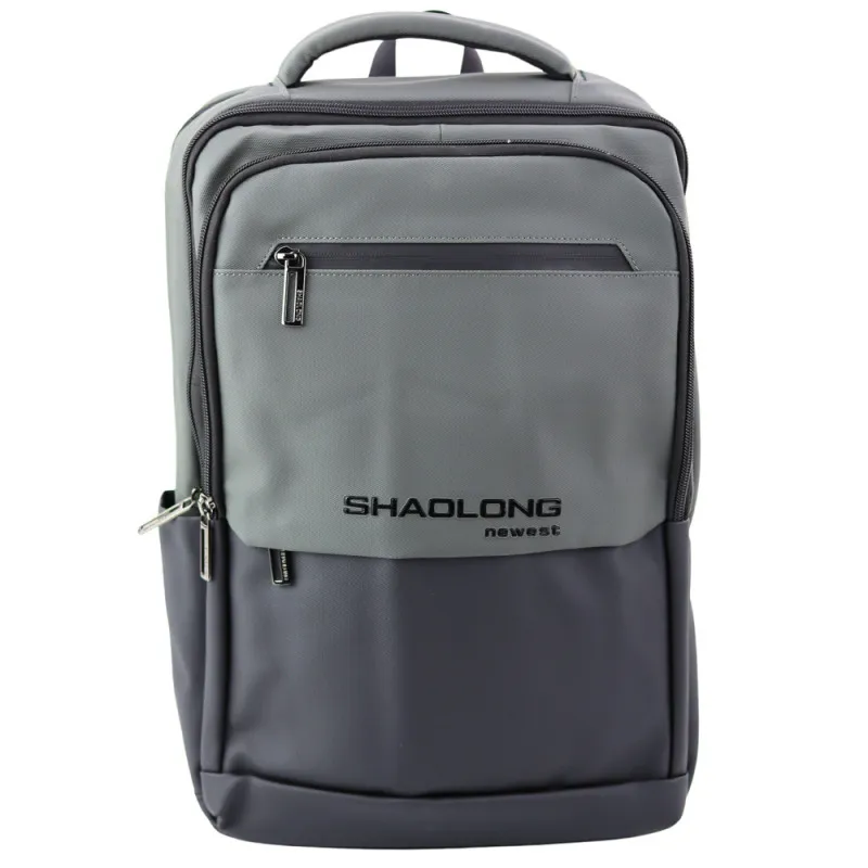 Juoda/pilka kuprinė su USB  16L 41cm Kuprinės