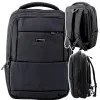 Juoda kuprinė su USB 26 l, 45 cm Kuprinės