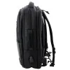 Juoda kuprinė su USB 26 l, 45 cm Kuprinės
