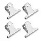 Metalinių segtuvų rinkinys, 4 vnt 50 mm Smulkios kanceliarinės priemonės