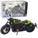 Chopper juodas/žalias metelinis motociklas Žaisliniai motociklai